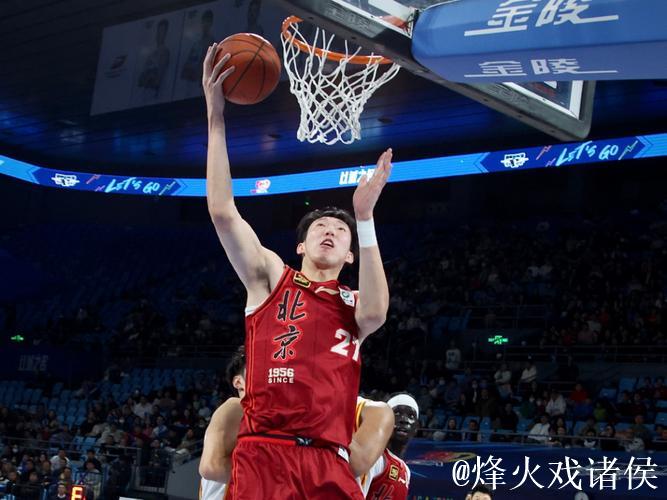 CCTV5直播首钢激战，周琦爆发力克辽宁，终结对手连胜